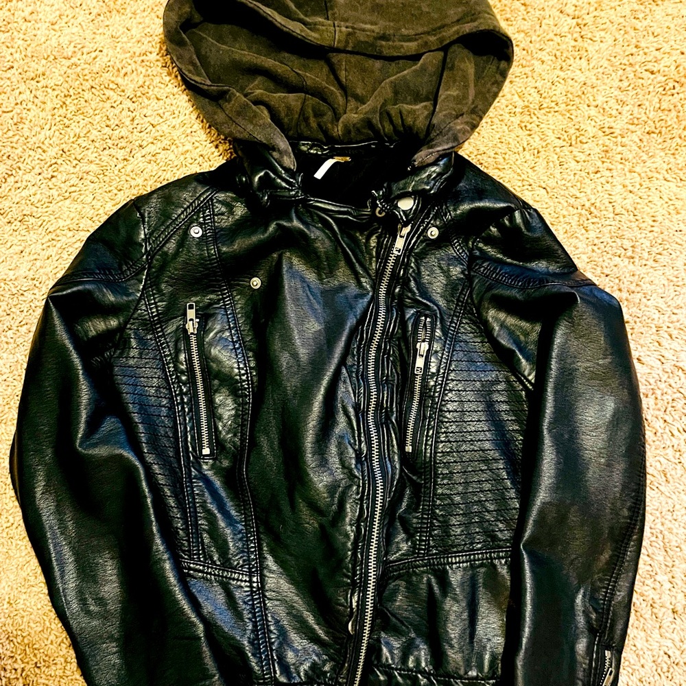 Women’s Free People Leather Jackdt